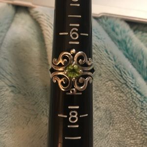 James Avery- Spanish lace ring with Peridot